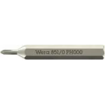 Wera 851 Micro 05058119001 ponta Phillips PH 000 1 unid. (05058119001)