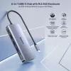 Hub ativo UNITEK USB-C 10GBPS, M.2, HDMI, PD 100W