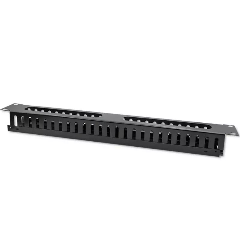 Gestor de cabos QOLTEC 54514 para racks de 19 polegadas, 24 portas