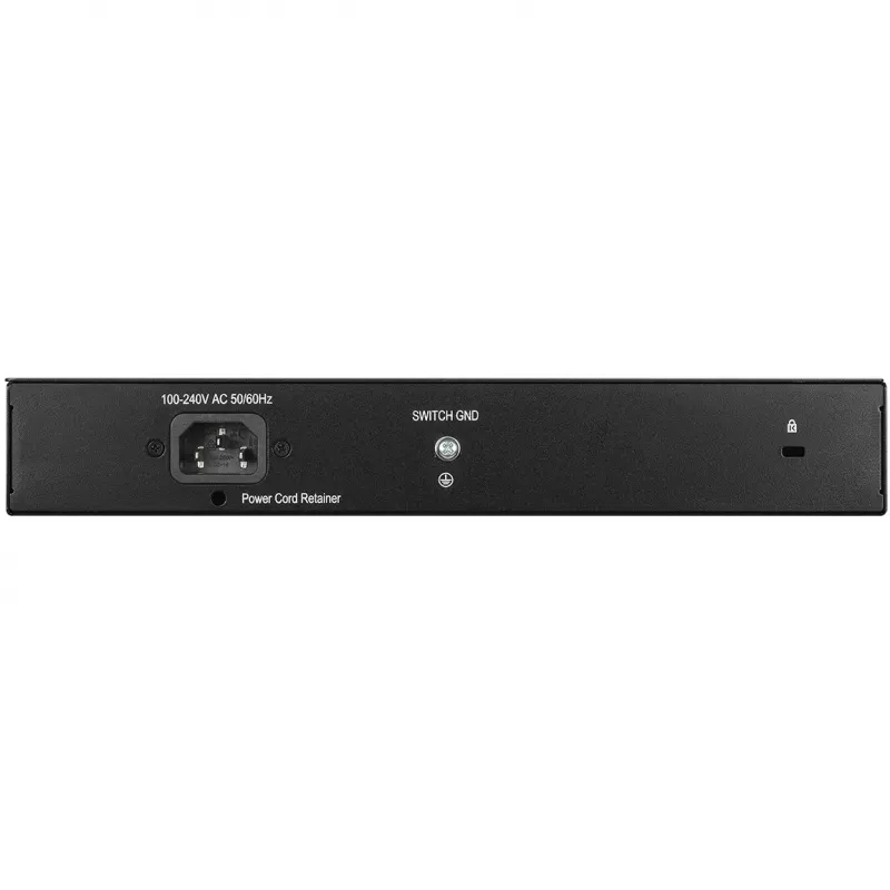 Switch não gerido D-Link DGS-1008MP 8 portas desktop Gigabit Max PoE Switch