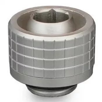 Thermal Grizzly DeltaMate ST16 – conector de refrigeração líquida, níquel mate, 1 unid. (TG-DM-FIT-0201)