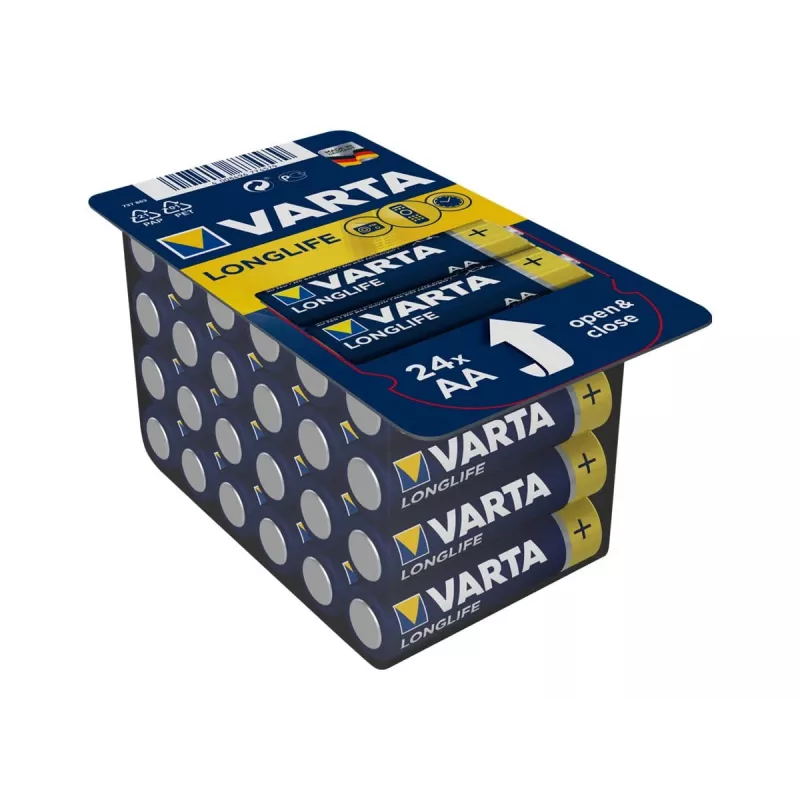 Pilha descartável Varta Longlife AA LR6