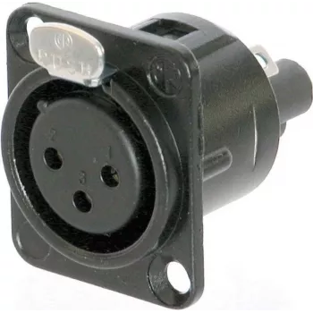 Neutrik NC3FD-S-B-1 Acessório de conectividade preto