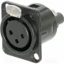 Neutrik NC3FD-S-B-1 Acessório de conectividade preto