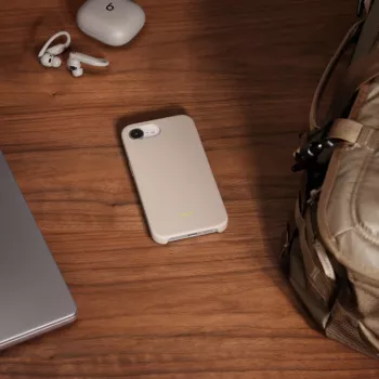 Capa de proteção para iPhone 17e da Apple com MagSafe, plástico, para ecrã de 6,1 polegadas, Lime Stone