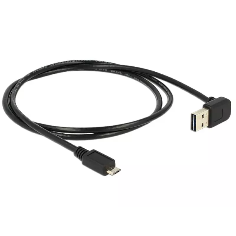 Cabo USB DeLOCK 1 m USB 2.0-A para Micro-B