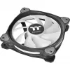 Ventoinha de radiador Thermaltake Riing Duo 12 RGB TT Premium Edition CL-F073-PL12SW-A, 120 mm, 3 unid. com controlador, preta