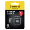MEMÓRIA MICRO SDHC 32 GB C10/MIT COM ADAPTADOR 3413480 INTENSO