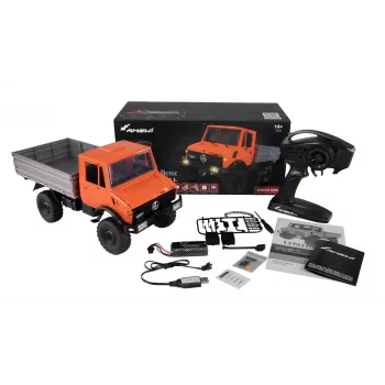 Camião todo-o-terreno Amewi Unimog motor elétrico 1:12