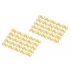 DIGITUS - Clipes de cabo com codificação de cores - para cabo de patch - amarelo (embalagem de 100) (A-CC-Y)