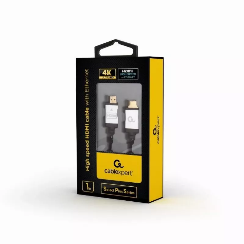 Cabo HDMI HDMI-HDMI 1M SELECT/PLUS CCB-HDMIL-1M GEMBIRD