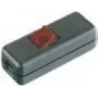 Bachmann 8010 - Interruptor basculante - 2P - preto - vermelho - 250 V - 80 mm - 30 mm