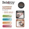 Acessório de escova a vapor Beldray LA031534ROSEFEU7 design compacto