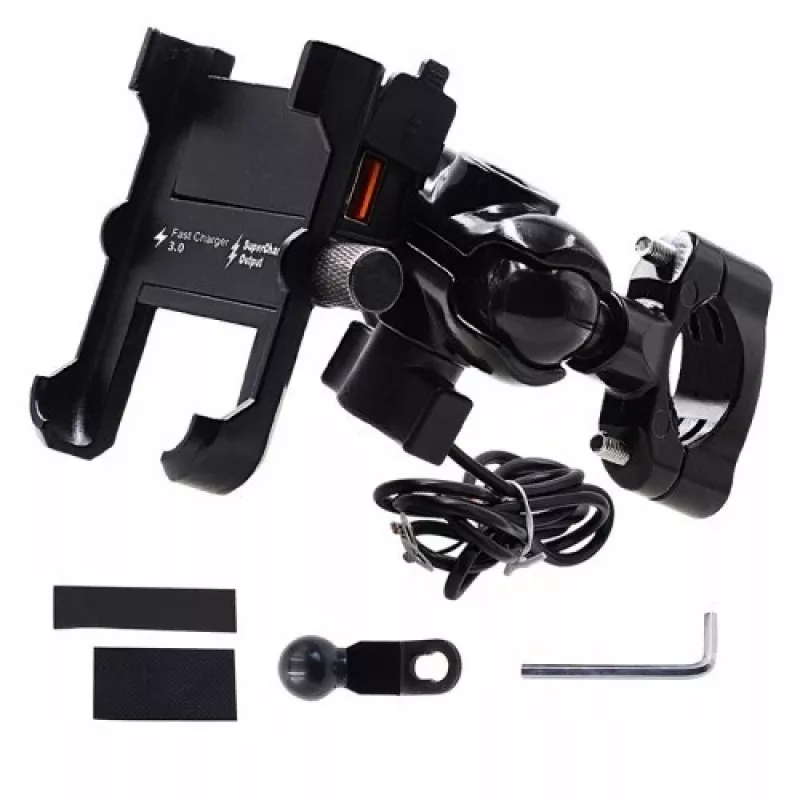 Suporte para telemóvel de mota Freedconn MC10 + suporte de controlo BM2R