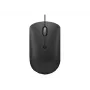 Rato ótico com fio Lenovo GY51D20875 USB Type-C, ambidestro, 2400 DPI, 4 botões, preto