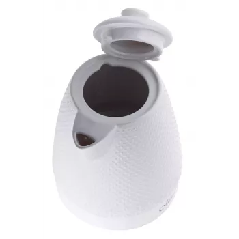Chaleira elétrica Maestro MR-073 1,5 l 1500 W branca, controlo por alavanca, indicador de nível de água