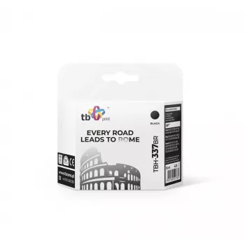 Cartucho de tinta TB compatível com HP C9364EE (HP 377), preto, Ref.