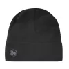 Gorro Buff Merino Midweight — Solid preto, tamanho único, lã merino, outono/inverno, desporto