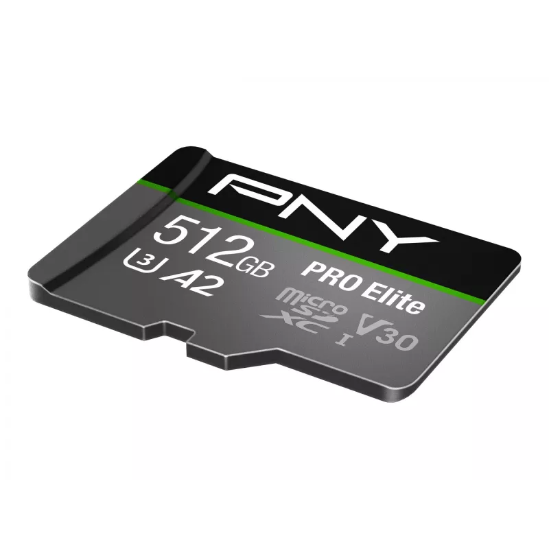 Memória flash PNY 512GB microSDXC Class 10 P-SDUX512U3100PRO-GE