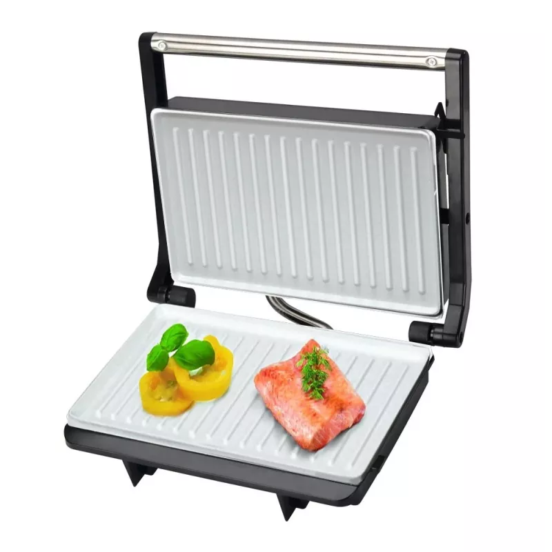 Grelhador elétrico de contacto em cerâmica ESPERANZA EKG013 850W, placas antiaderentes, superfície de grelhar 230×145 mm