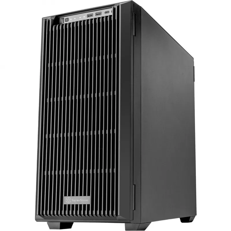 Caixa NAS SilverStone SST-CS383 preta (SST-CS383)