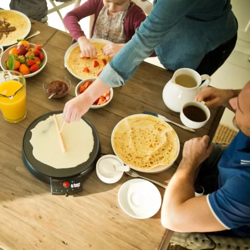 Máquina de crepes Russell Hobbs 20920-56 1 crepe(s) 1200 W Preto