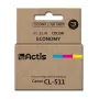 Tinta Actis KC-511R (substituto de Canon CL-511; Standard; 12 ml; cor: ciano, magenta, amarelo)