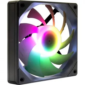 Ventoinha para caixa de computador INTER-TECH ES-011, 120 mm, preto, 1 unid.