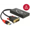 Cabo DVI 24+1 + USB-A/DisplayPort 20p DeLOCK 62596