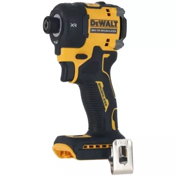 Aparafusadora DeWalt DCF870NT-XJ, 18V Li-Ion, 56 N·m, bucha de 1/4 inch, punho de pistola, 100 mm de comprimento
