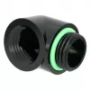 Adaptador Barrow Dazzle 90 graus G1/4 polegadas macho para G1/4 polegadas fêmea - preto (TDWT90-B01 B)