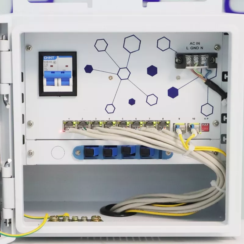 Switch não gerido Extralink Atlas 8x RJ45 1000Mbps PoE 120W
