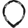 Cadeado de corrente ABUS 48566 Preto Branco 850 mm aço temperado