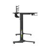 Secretária GameMax D140-CARBON — Secretária gaming/escritório, peso líquido 20,5 kg, dimensões brutas 125×795×682 mm