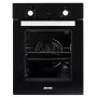 Forno de encastrar MPM MPM-45-BO-20, forno de assar, 45 cm, 1900 W, convecção, 7 programas automáticos, preto