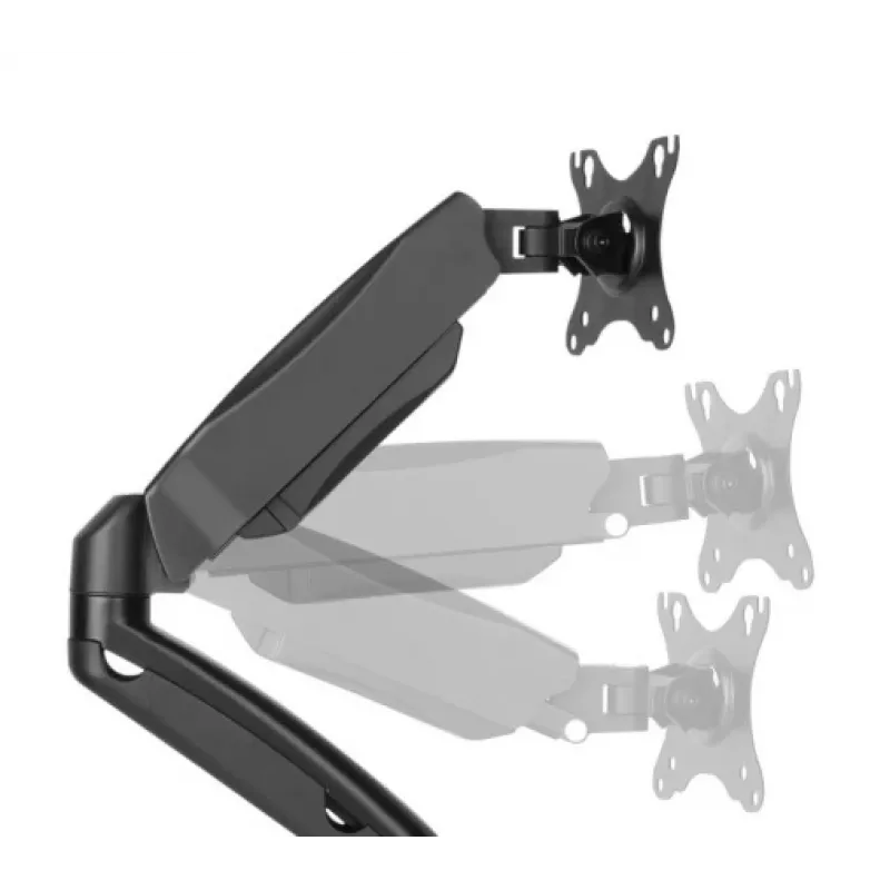 Braço para monitor up up Economical Interactive Counterbalance Braço duplo para monitor Preto mate VESA 75x75/100x100