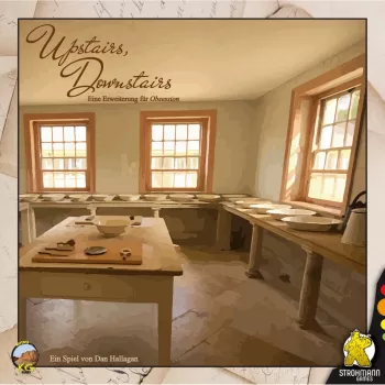 Obsession - Upstairs, Downstairs, expansão de jogo de tabuleiro