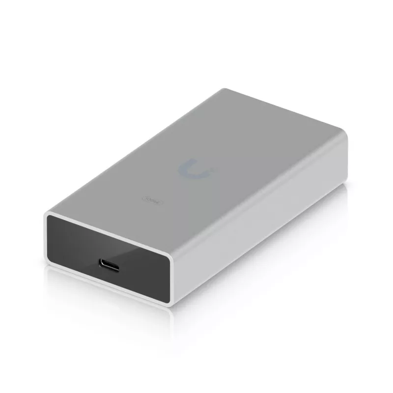 Adaptador Ethernet UBIQUITI UACC-Adapter-RJ45-USBC-10GE, USB‑C para RJ45, 10 Gbps, preto/cinzento