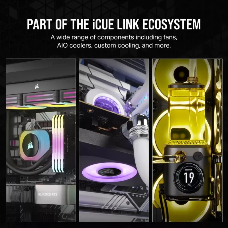 Ventoinha Corsair iCUE LINK RX120