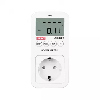 Tomada com contador de consumo de energia Unit UT230B-EU — adaptador de tomada com contador de quilowatt-hora