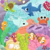 Puzzle de madeira para crianças Ravensburger — Buntes Spiel der Meere, 22 peças