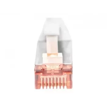 Cabo de rede Digitus CAT 6 U/FTP patch cable fino RJ-45 Cat6 10 m cinzento