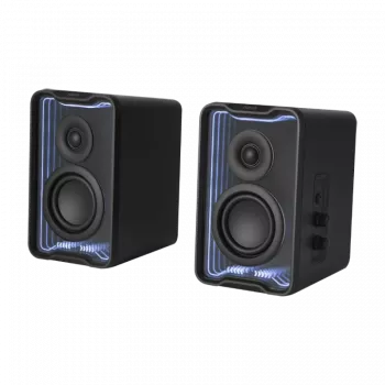 Edifier QR30 Altifalantes de secretária preto Bluetooth RGB retail - Altifalantes (QR30-BK)