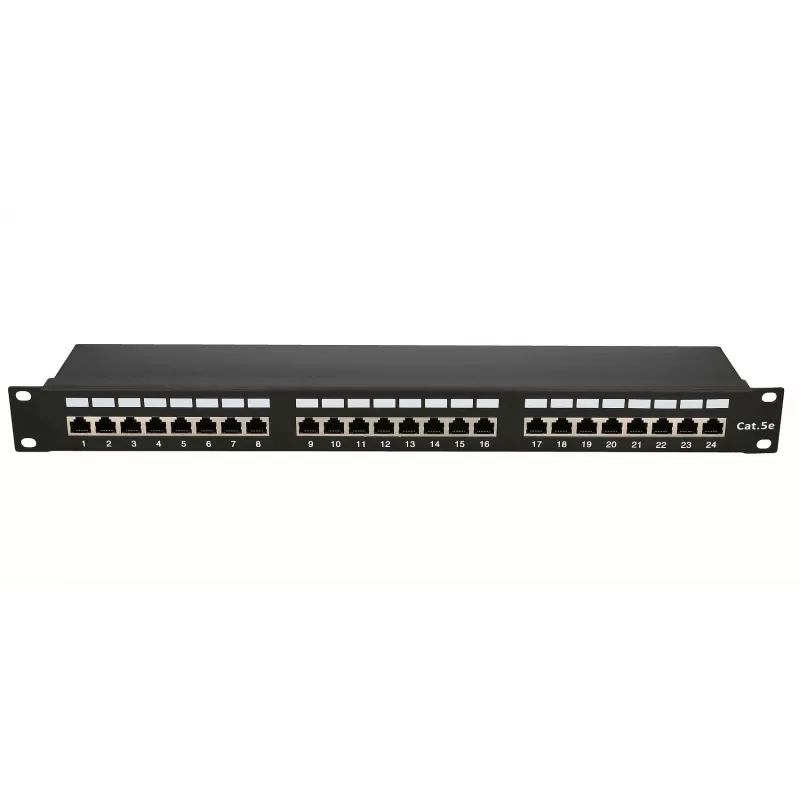 Patch panel Extralink CAT5E STP V2 24 portas