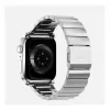 Pulseira Nomad NM1A4HSXS0 para relógio desportivo, aço inoxidável, prateada, largura 35 mm, 108,9 g