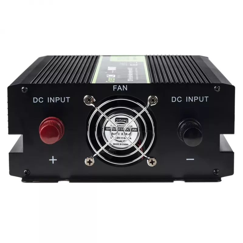 Conversor de tensão Green Cell INV07, DC 12 V para AC 230 V, 300 W, 50 Hz, ficha Type-C, preto