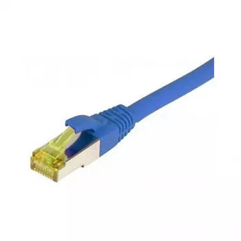 Cabo patch RJ45, CAT6A 500 MHz, 30 m, azul, S-STP (S/FTP), TPE/LSZH (Ultraflex), AWG26, com cabo bruto Cat.7, Synergy 21 (S217655)