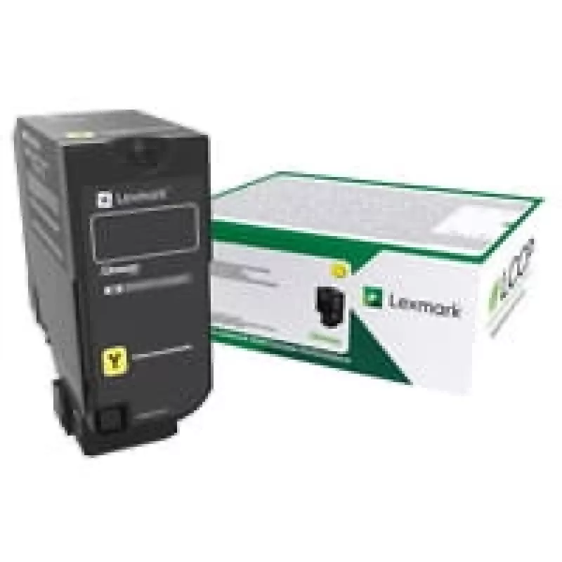 Lexmark 75B20Y0 cartucho de toner, amarelo, 10000 páginas