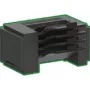Lexmark 50G0852 mailbox de 4 compartimentos para MS725/MS82x/MX82x