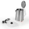 Jata JEHA1723 chaleira elétrica, 2 l, 1500 W, aço inoxidável, branca